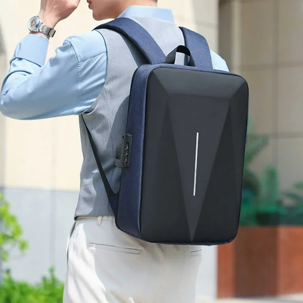 Mochila impermeable antirrobo con USB