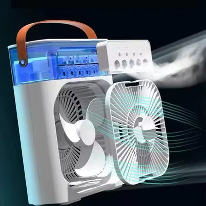 Humidificador 3 en 1 ventilador y aire acondicionado