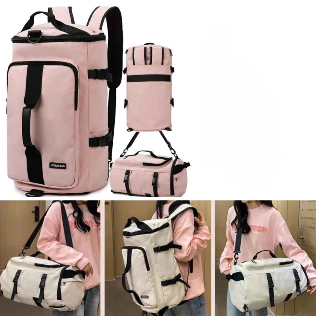 Mochila y Bolson Impermeable 2 en 1